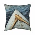 Fondo 26 x 26 in. Canoe Adventure-Double Sided Print Indoor Pillow FO2793284